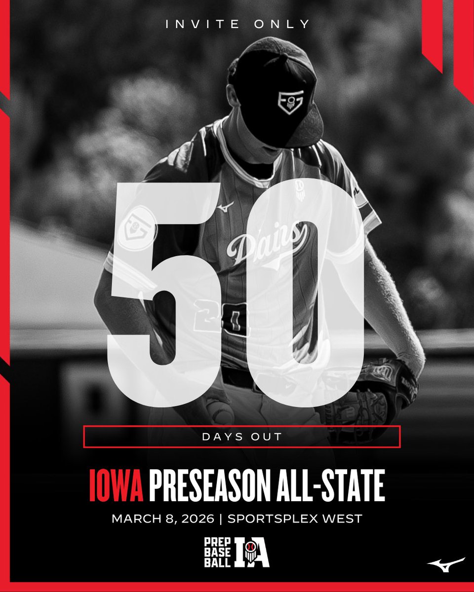 #𝗜𝗔𝗣𝗔𝗦𝟮𝟲: 5️⃣0️⃣ days away

We're getting excited to see the state's top prospects perform at the 2026 Preseason All-State. 

ɢᴇᴛ ʀᴇɢɪꜱᴛᴇʀᴇᴅ
loom.ly/QRHiNt4