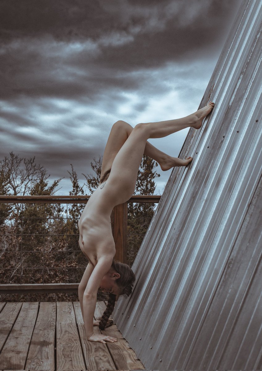 finding balance in foreboding (self shot)