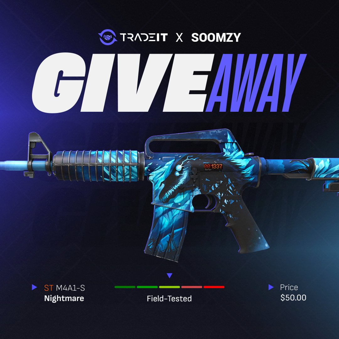 💰 $50 GIVEAWAY!

✅ Follow Me &amp; <a href="/tradeit_gg/">Tradeit</a> 
✅ Retweet
✅ Tag a Friend

⏰ Rolling in 7 Days!