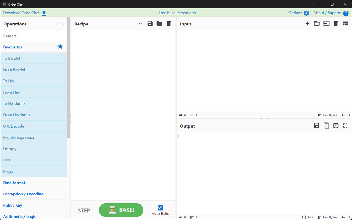 abrown439's tweet photo. I really like the cyber chef tool by @GCHQ So much so that I have just built it as an electron program so I always have it when I need it.

Got builds working for Windows and Linux. https://t.co/ENkTdyAV1T