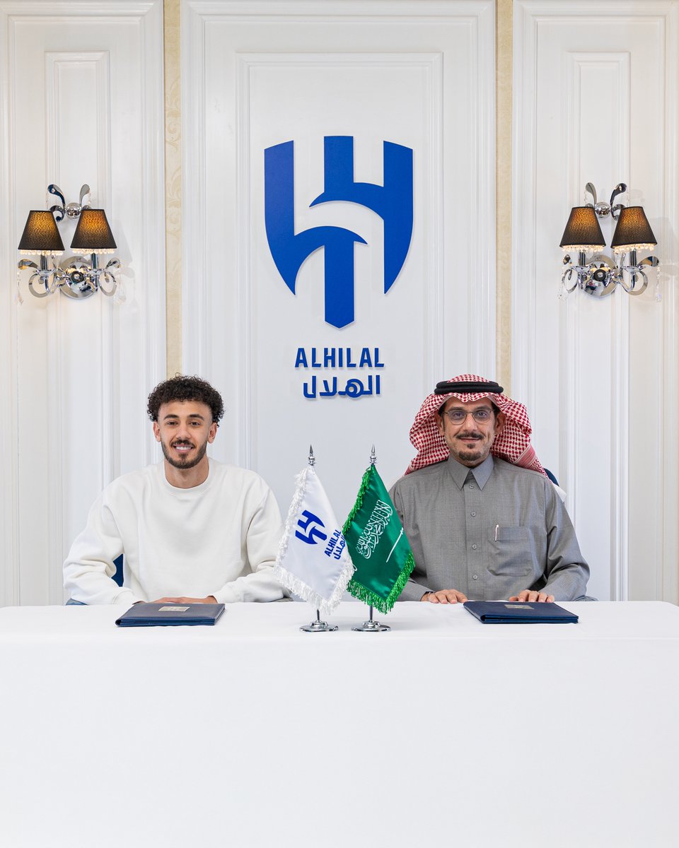 Alhilal_FC's tweet image. "ريان الدوسري" هلاليًا حتى 2031 💙🤩