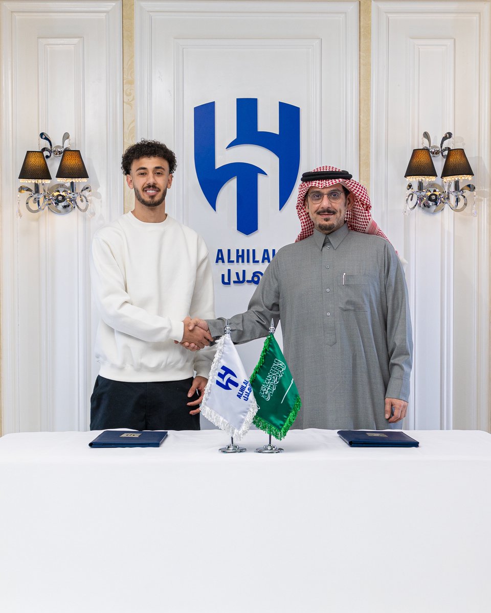 Alhilal_FC's tweet image. "ريان الدوسري" هلاليًا حتى 2031 💙🤩