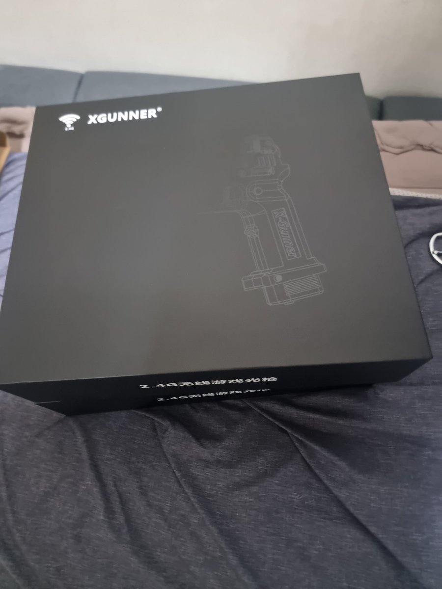 RuleRevenge's tweet image. X-GUNNER PC専用ガンコン配送到着
주문한 엑스거너 PC용 2인용 건콘 도착