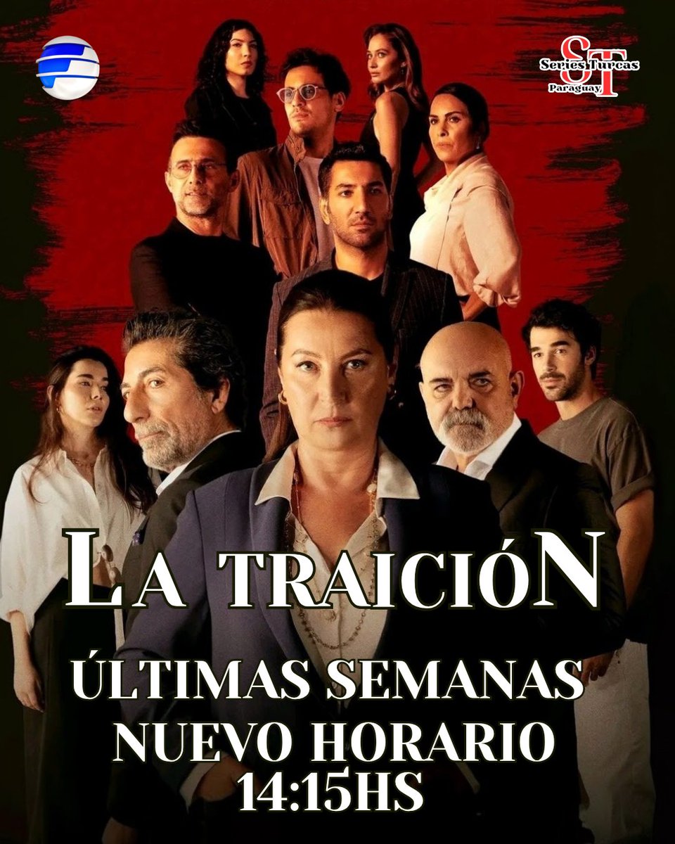 SeriesTurcasPy's tweet image. Llegan las últimas semanas de #LaTraiciónPy 🥹♥️

➡️ En algunas semanas Güzide y toda su historia se encontrarán con el público paraguayo con el gran FINAL! En un nuevo horario, a partir de este lunes a las 14:15Hs por @telefuturo 🥰✨

#SeriesTurcasPy #Aldatmak #VahidePerçin