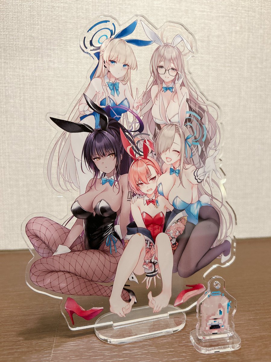 こみトレで出すアクスタ印刷綺麗に仕上がってました✨明日はよろしくお願いいたします。 