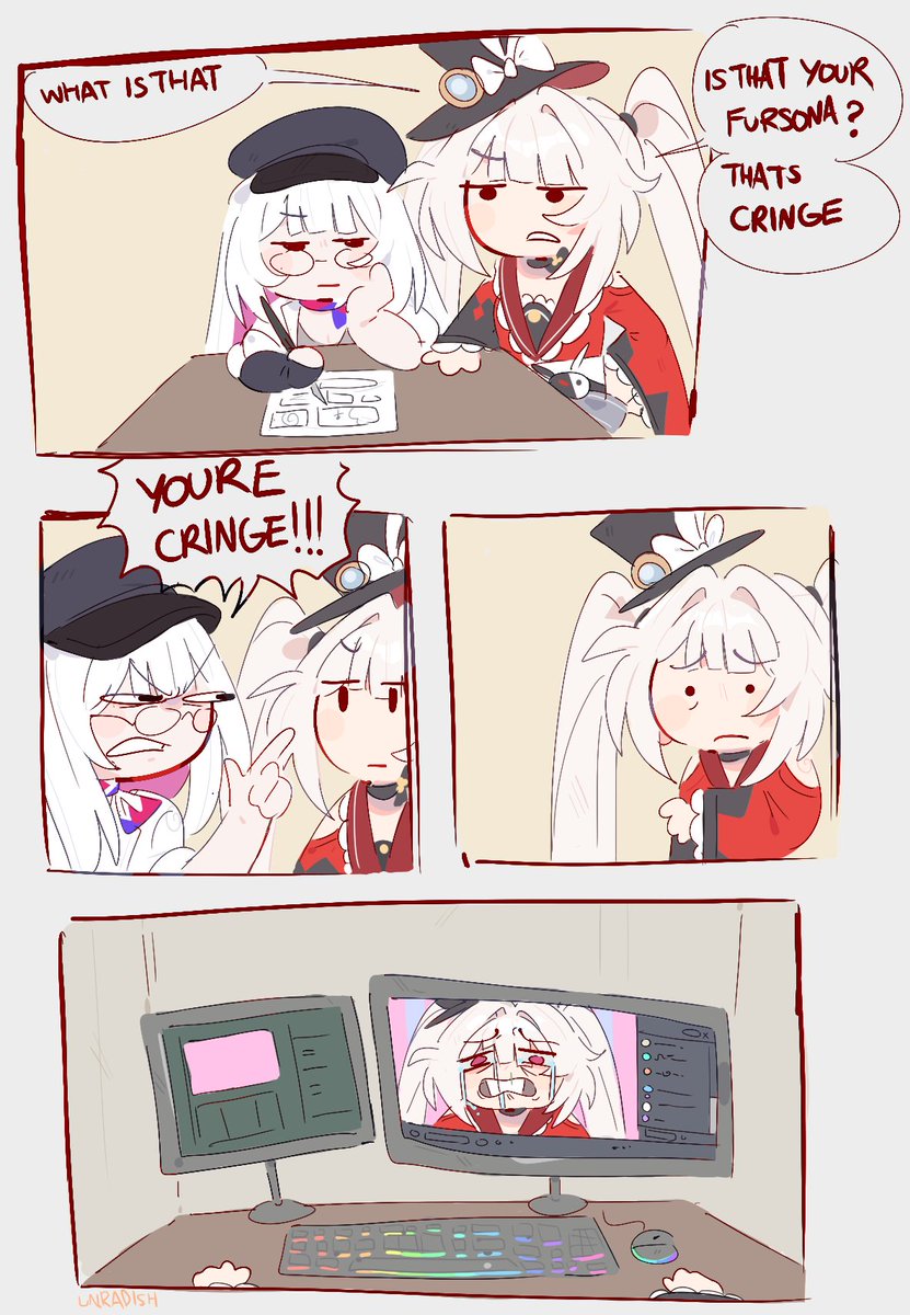 UnfamousRadish's tweet image. sparxie and nihilux