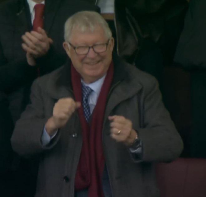 Esto es lo que significa para Sir Alex Ferguson que Manchester United le gane al Manchester City en Old Trafford. ❤️🥹