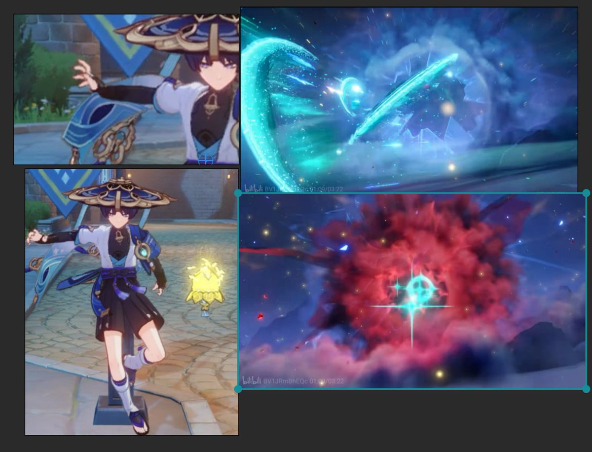 shixfeng's tweet image. 救援。这次主线过得好爽，摸一张。。。
#wanderer #GenshinImpact