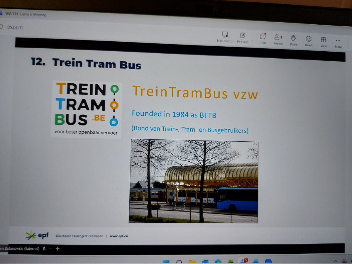 BarclayBusUsers's tweet image. Representing @BusUsersUK today at @EUpassengers General Meeting in Brussels. Many interesting discussions around passengers rights  and presentation from Belgian organisation and original founding member Trein Tram Bus.