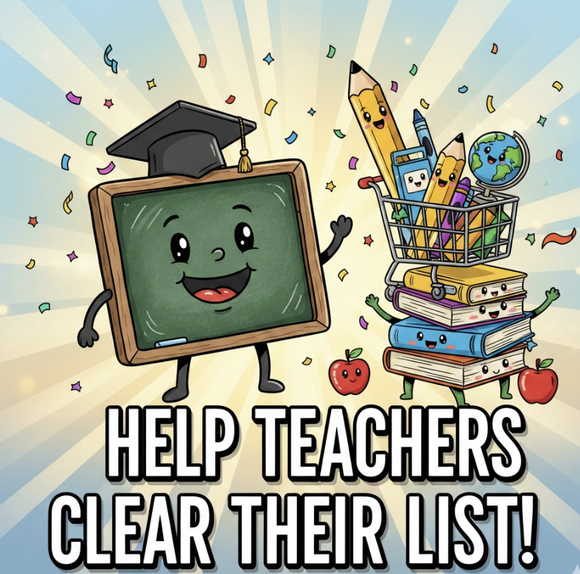 MackenzieC98996's tweet photo. Teachers are buying supplies with their own money.
We can change that.
Help a teacher clear their list and support an entire classroom.
#ClearTheList #SupportTeachers #EdCommunity https://t.co/WwOZ4qFrPd