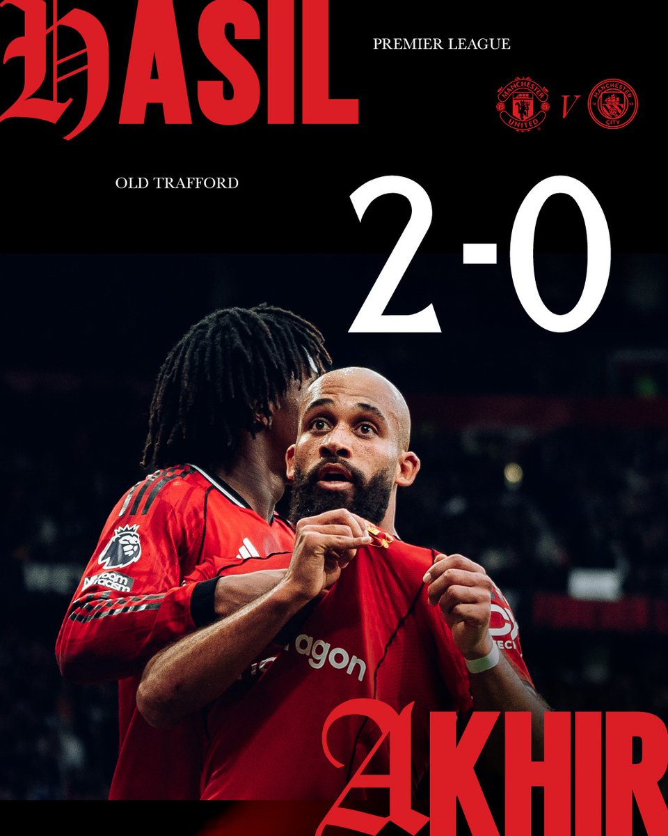 MANCHESTER MERAH MERONA! 🤩❤️