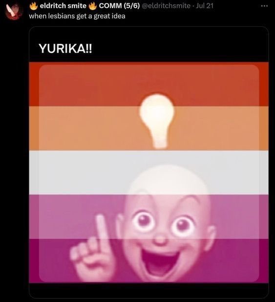 lesbiasnism's tweet image. 