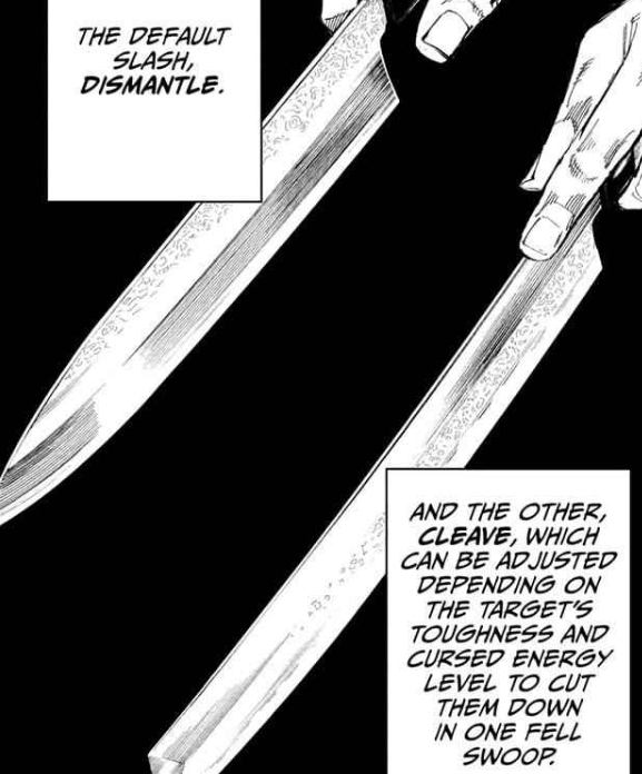 vector_acc67224's tweet photo. @_Saigoh Read the manga dumbass 💔💔. Ofc a sukuna fan riding on it . Like chill bruh no one is shitting on your daddy. Cleave is literally what sukuna uses in his domain. And mahoraga was just walking . Cleave requires touching the target but inside domain he doesn't have to https://t.co/NbnSOmZu2v