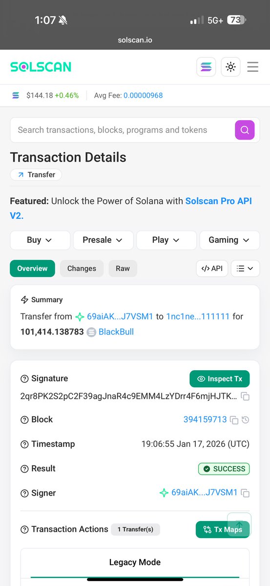 _notyeti's tweet image. If anyone is wondering about the dev buys/burns…each dev buy is automatically transferred to the incinerator burn wallet after the buy. These tokens are inaccessible forever. Please check solscan txns for the dev wallet. 

Everything is on chain