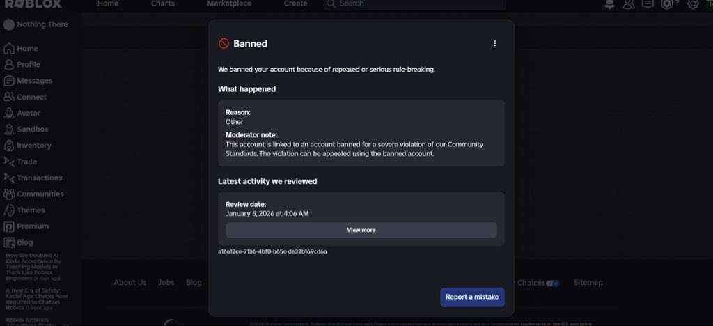 Roblox Status tweet media