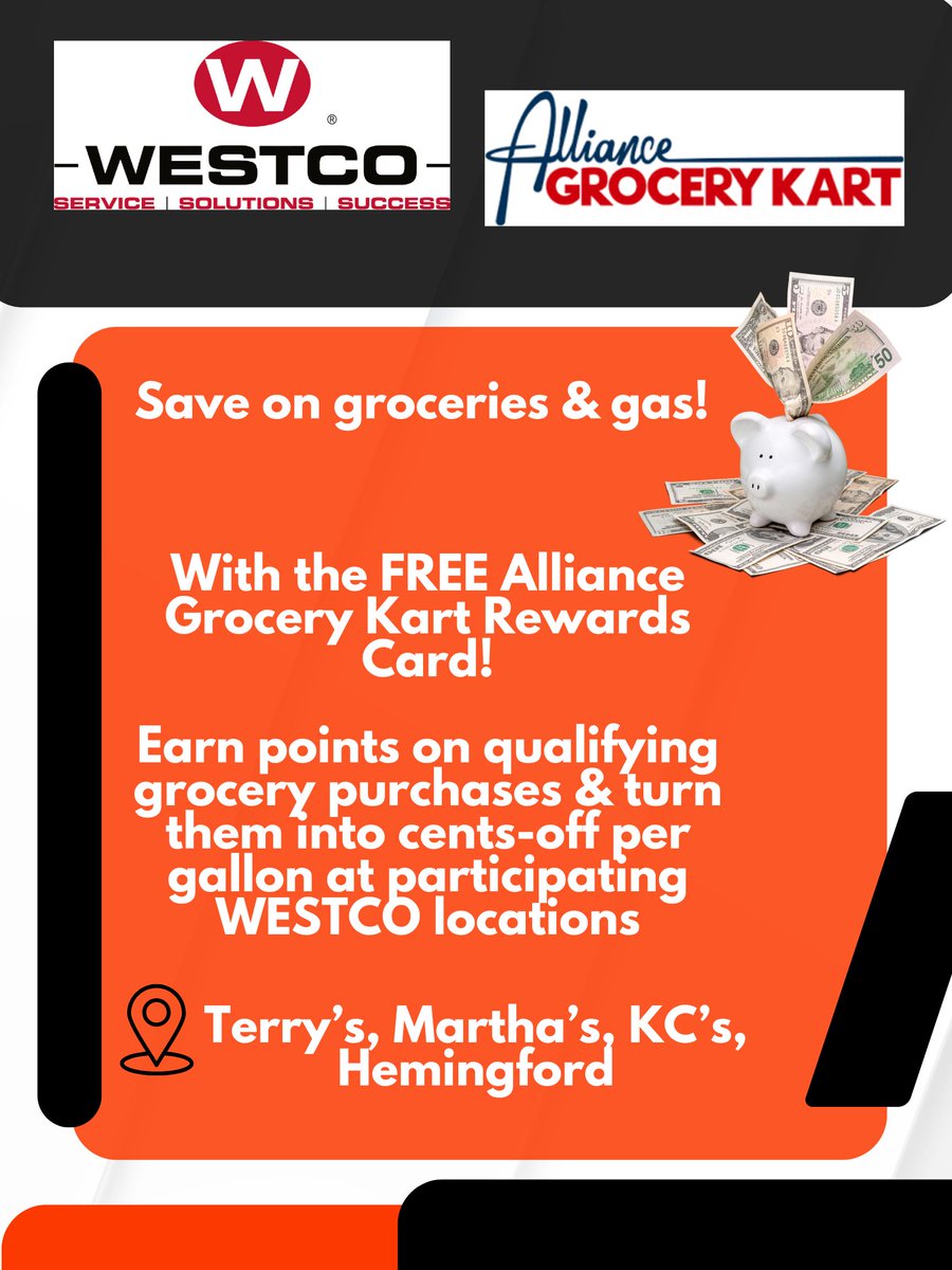 Why not get rewarded for groceries you’re already buying?
Earn 5 points for every $1 spent on qualifying items and use them for cheaper gas. Sign up is fast, easy, and FREE!