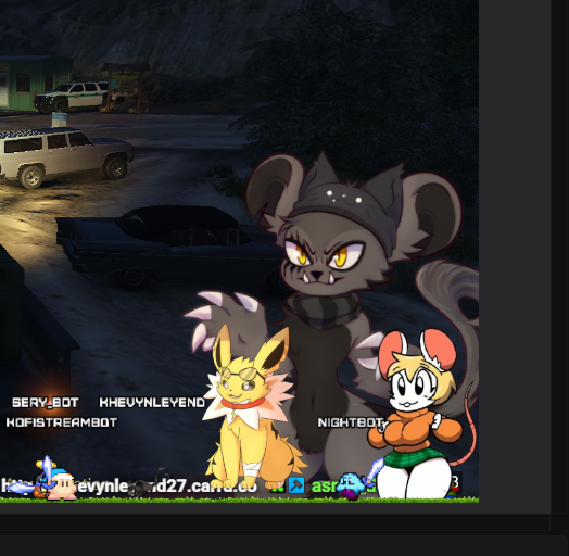 ando un rato en kick despues estare en twitch uwu 

kick.com/khevynleyend

#streaming #twitchstreamer #envivo #raton #furry #twitchtv #EnVivo #Chile #pngtuber #SenkoSan