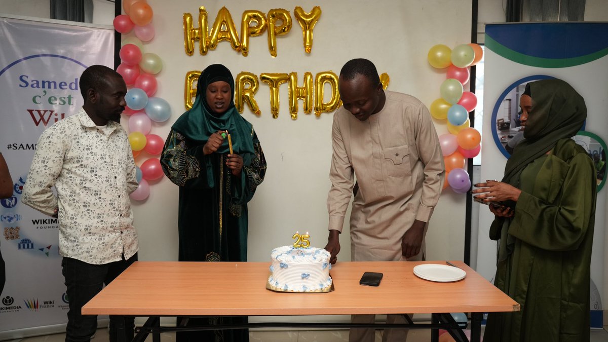 Wikimedia Tchad tweet media