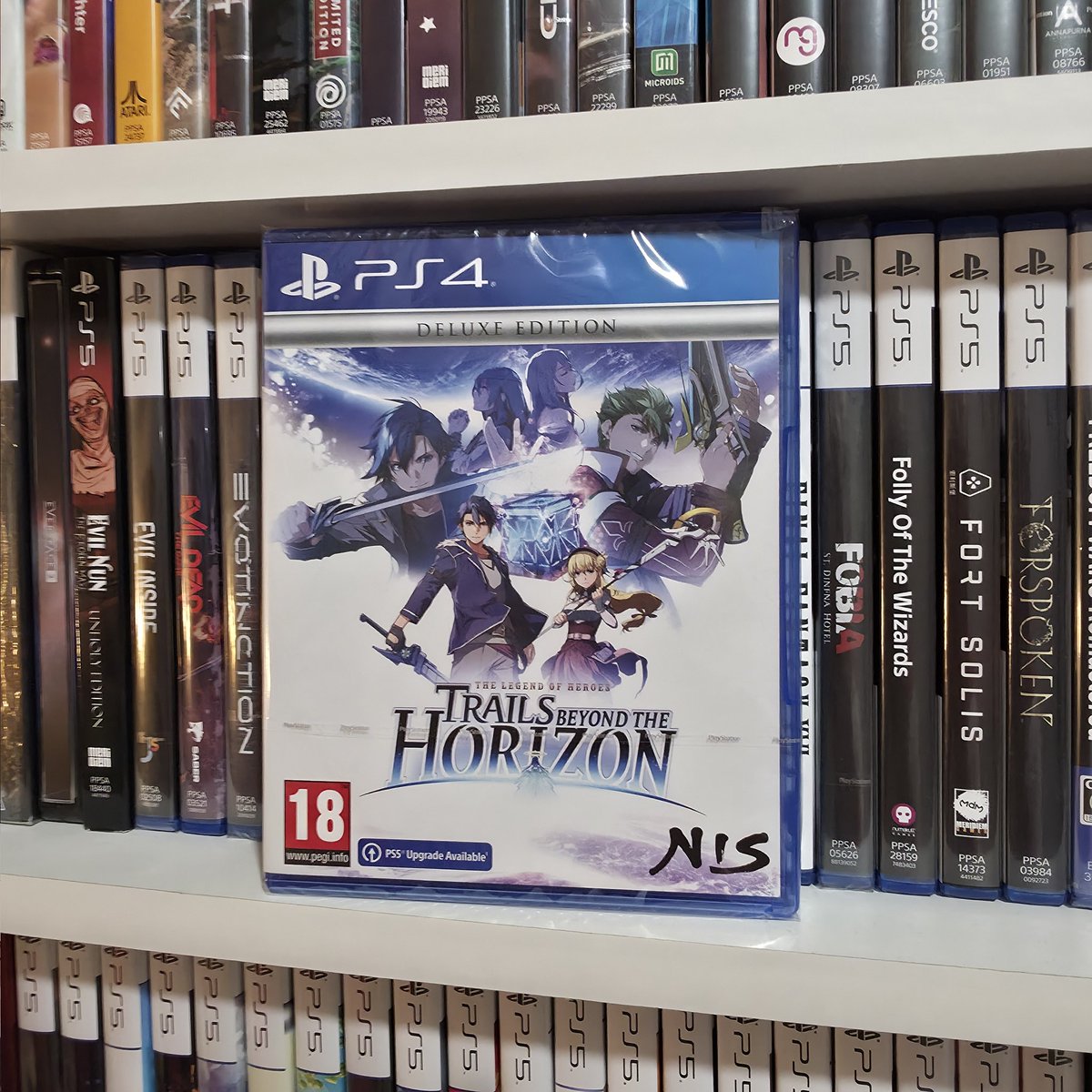 16BitsEra's tweet image. A falta de conseguir Cold Steel IV, con la llegada de Trails Beyond the Horizon, aquí están todos los juegos de la saga editados en Europa en PS4, algo impresionante, 11 titulos!!!
.
Larga vida a Nihon Falcom y a PS4, menudo catálogo más impresionante!
#rpg #jrpg #trails #ps4