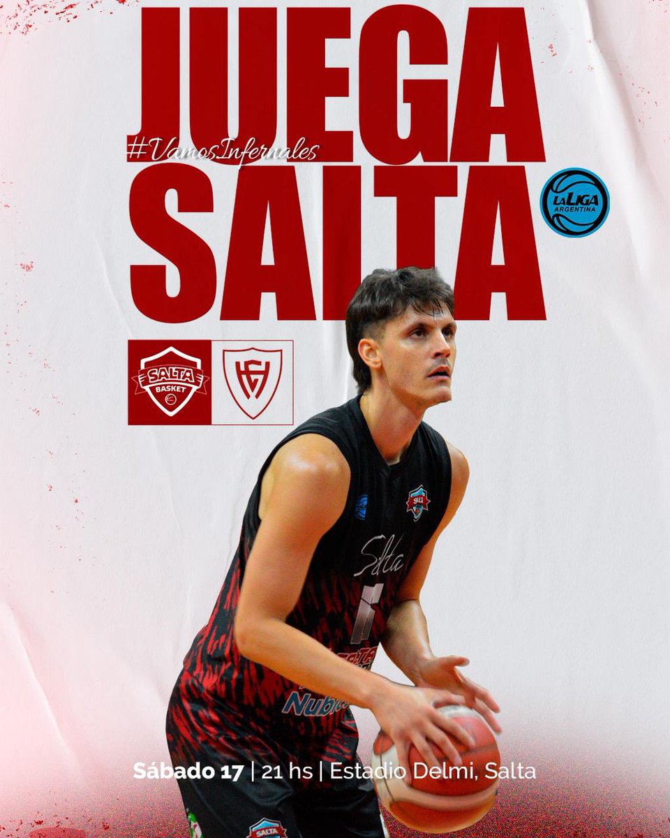 Hoy a las 21hs <a href="/SaltaBasket/">Salta Basket</a>  vs <a href="/hinduclub1927/">Hindú Club Córdoba</a> 

Planazo de sábado, o previa de tu planazo 😬