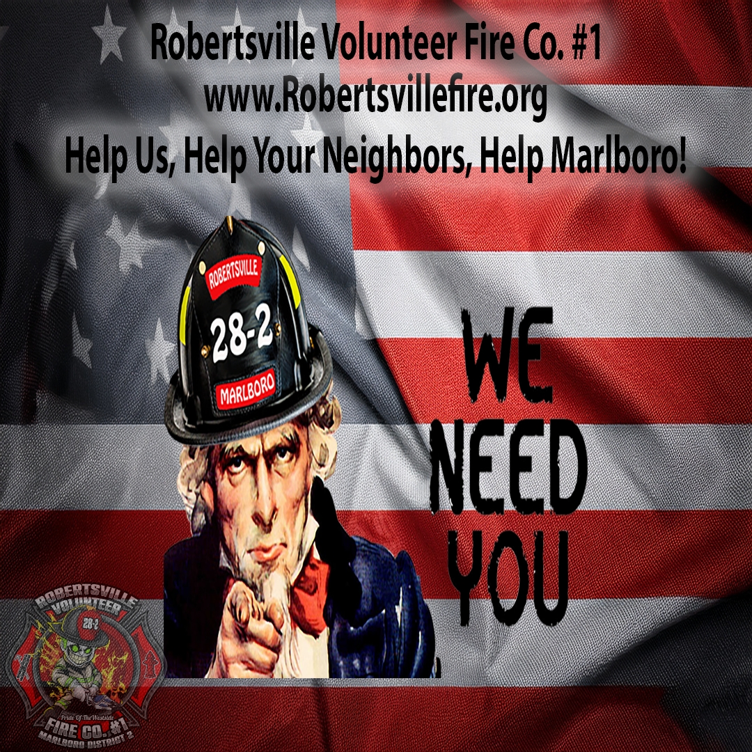🔥 Robertsville Volunteer Fire Co. Needs You! 🏠

Want to make a real difference? Join our team!

🚒 Free Training
🤝 Strong Community
👥 Ages 16+ Welcome

Be part of something bigger. Apply now: RobertsvilleFire.org

#Volunteer #JoinToday #CommunityStrong