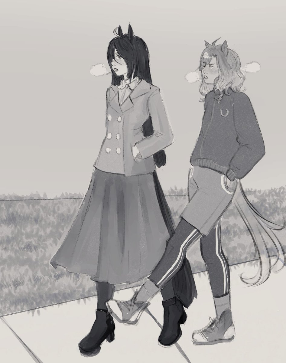 pokke forgot her winter coat again