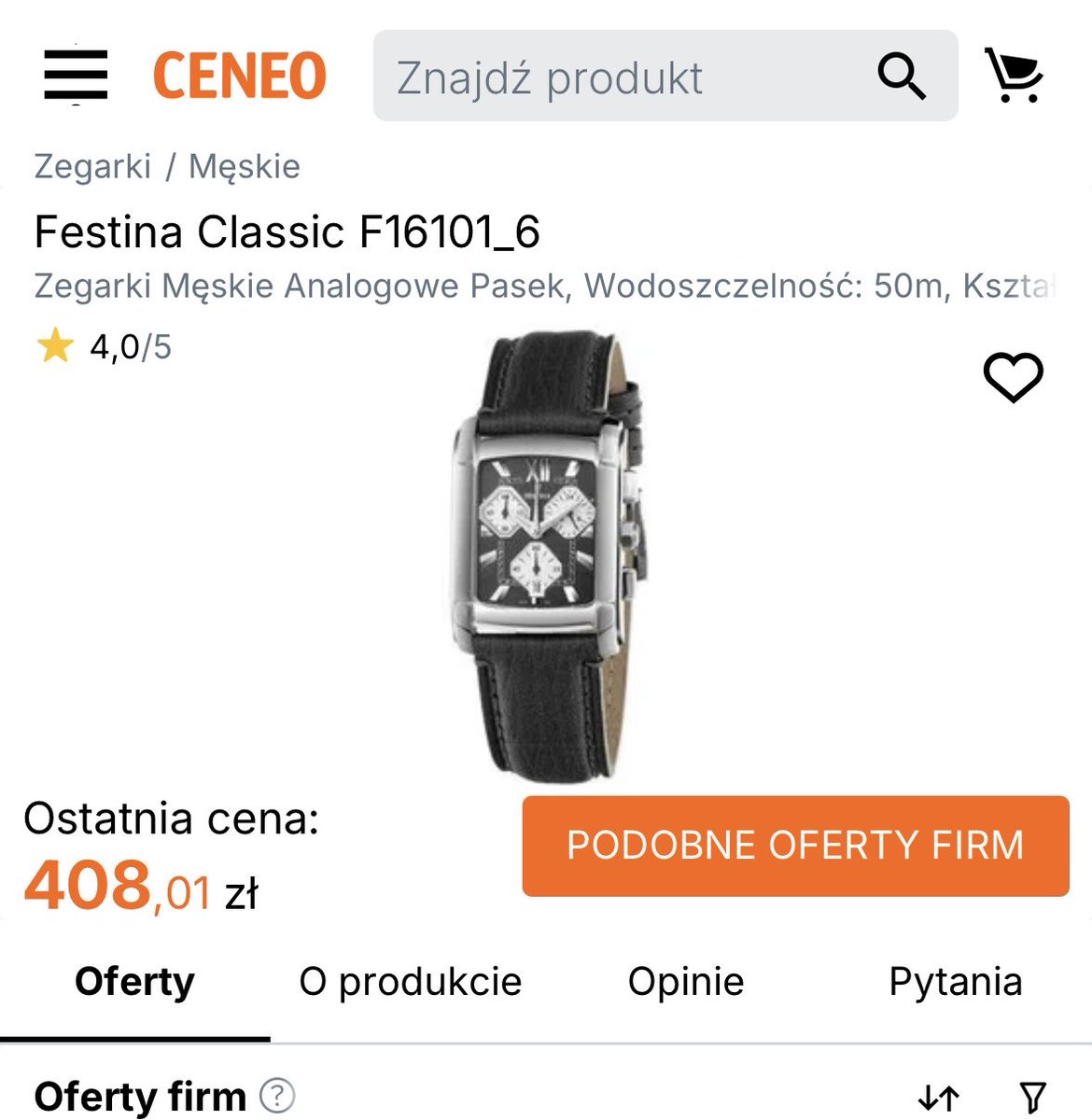 <a href="/ZagrobelnyMarek/">Marek Zagrobelny🇳🇴</a> <a href="/OrdoIuris/">Instytut Ordo Iuris</a> Jesteście niepodrabialni…

To zegarek po moim Tacie marki Festina. Obecnie cena około 400-500 zł.