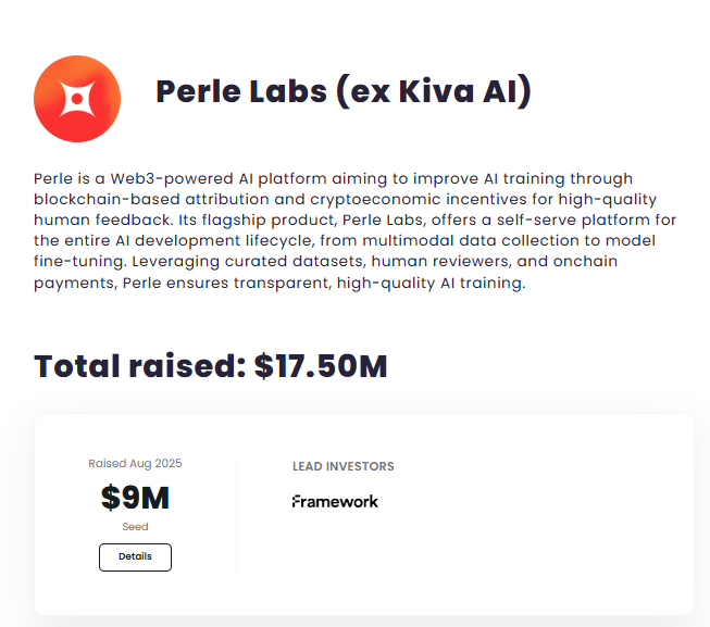 🪂 Maliyetsize Yakın Airdrop Fırsatı

💰 $17.5M Yatırımlı AI projesi <a href="/PerleLabs/">Perle Labs</a> 

👉Mail ile kayıt oluyoruz ve maile gelen kod ile doğrulama yapıyoruz. 
🔗Kayıt: app.perle.xyz/join/lClmIm
👉Solana cüzdanımızı bağlıyoruz. ( cüzdanda 1$-2$ olsun yeterli badge mintlerken fee ödüyoruz