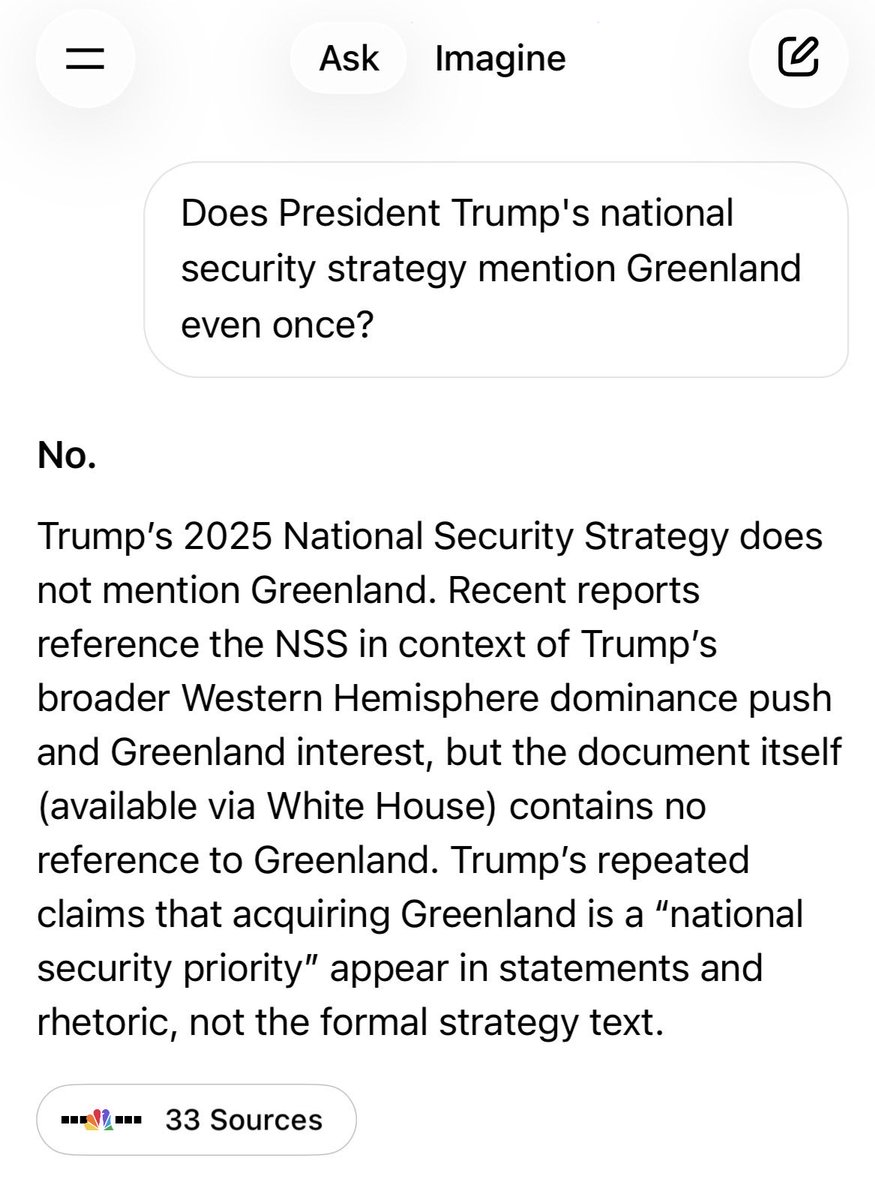 You looked at the wrong National Security Strategy, Congressman. It's in the Russian one!