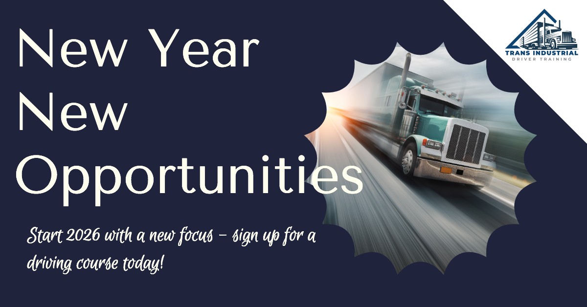 Thinking about a new career? 🚚 Drive your future with us! Trans Industrial Safety Training offers a number of different courses, a personal touch, and expert instructors committed to your success. 🌟 Start your journey today! transindustrial.ca