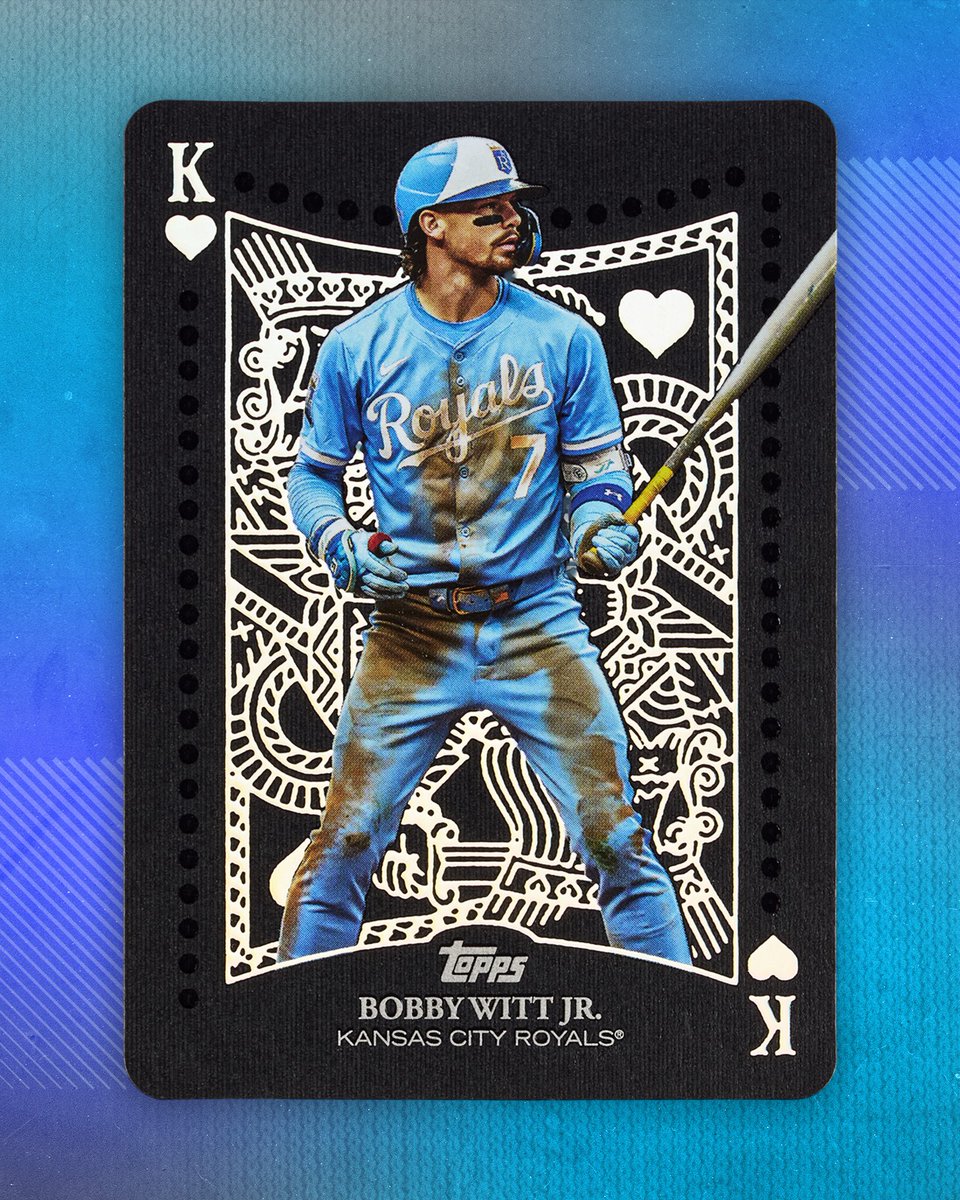 Topps's tweet image. FIRST LOOK: Bobby Witt Jr. “All Kings” card 👑

Arriving in 2026 Series One Baseball