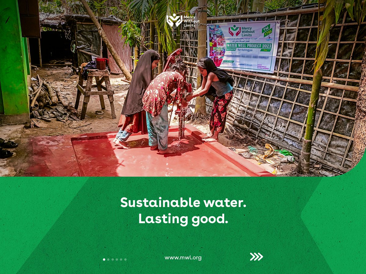 MWlimits's tweet image. A single water well can serve families for 10 years or more. Clean water supports health, dignity, and stability. A well is Sadaqah Jariyah that continues to give. 
#MWLimits
mwl.org/program/water-…