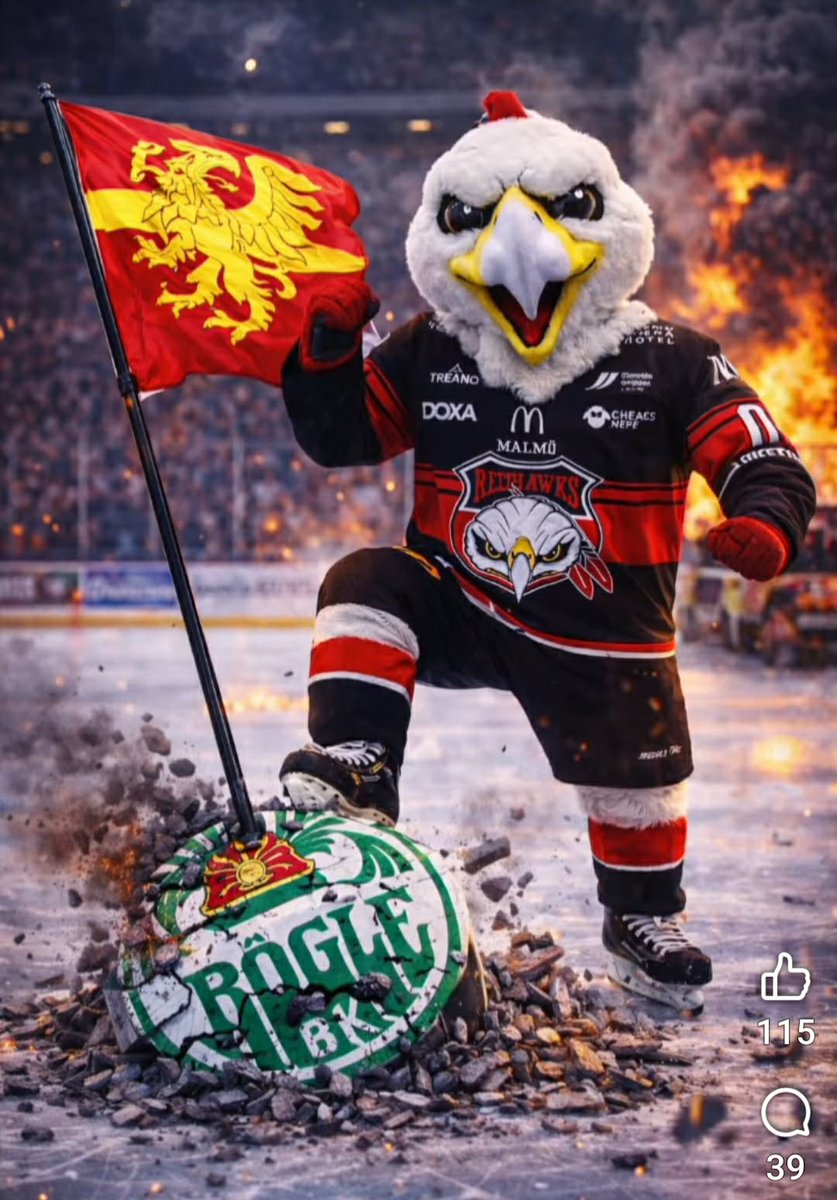 RedhawksReport's tweet image. Ordningen återställd i Skåne.
