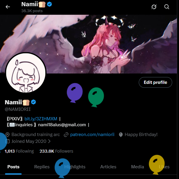 Namii🍞 tweet media