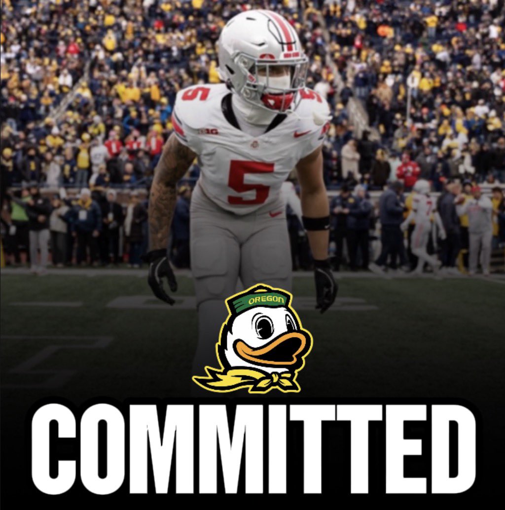 QUAAAACK! Ohio State CB transfer Aaron Scott has committed to Oregon! 🦆

Ducks add more talent to the secondary