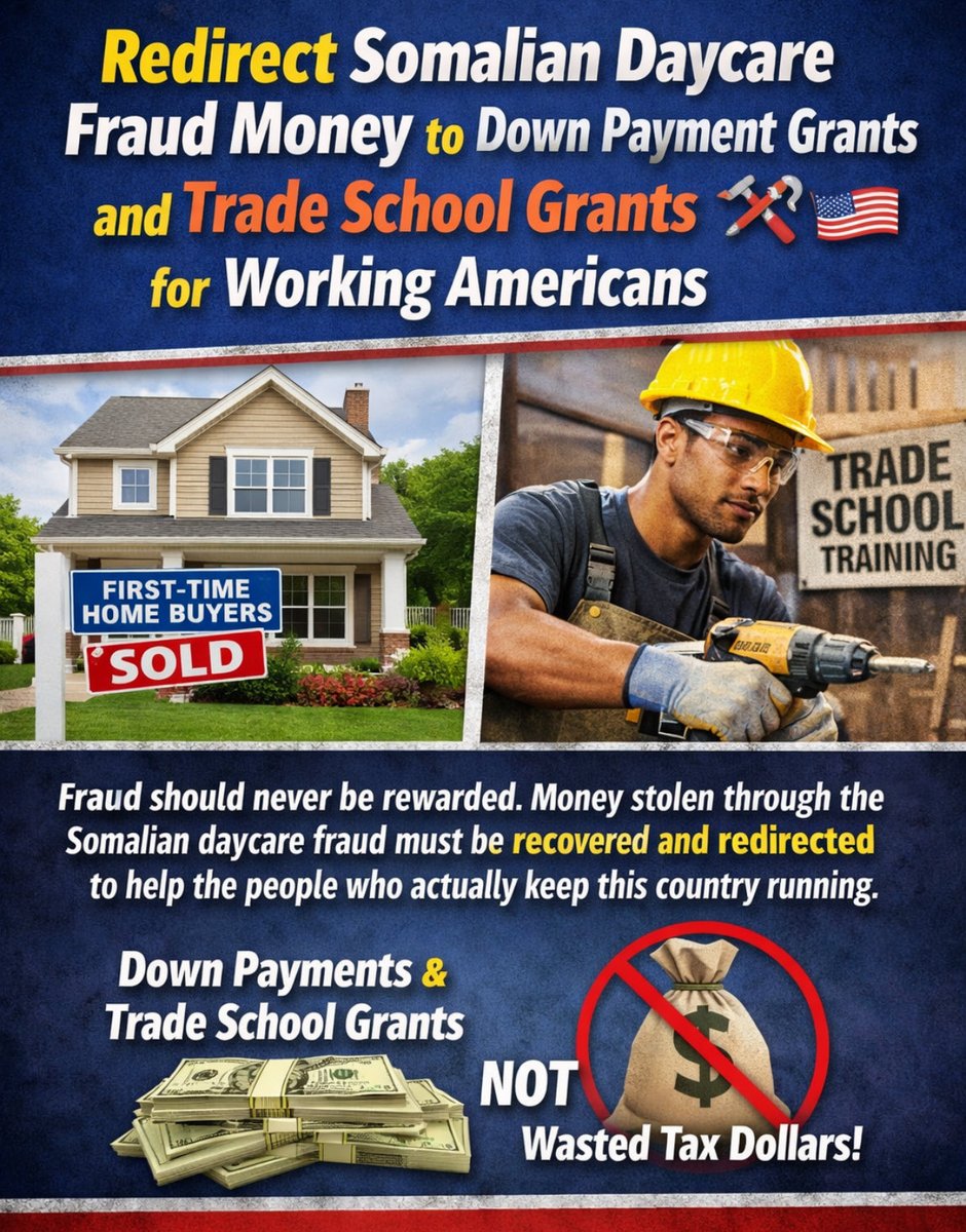DylanModarelli's tweet image. #WorkingAmericans 🇺🇸
#EndFraud ⚖️
#HomeOwnership 🏠
#TradeSkills 🛠️
#Accountability