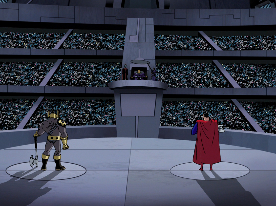 AgletsRSinister's tweet photo. Please join us as we take a look at what is frequently described as the worst episode of Justice League, "War World."  But was it really that bad?

#dccomics #warnerbros #dcau #justiceleague #jlu #superman #batman #gladiator

https://t.co/Nkzz9zL9rx https://t.co/PIzCMQj7xN