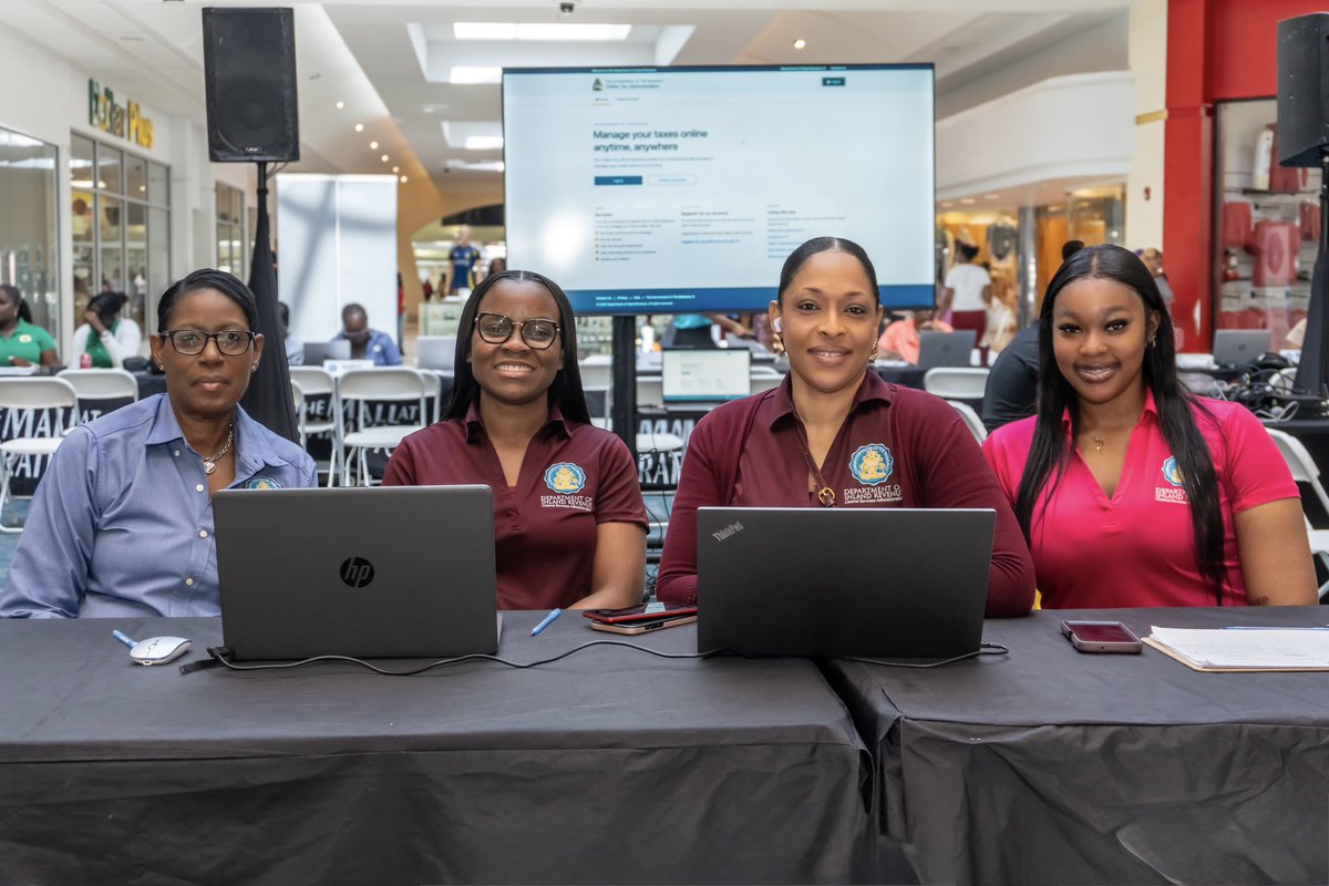 DIRBAHAMAS's tweet photo. DIR COMES TO YOU continues at the Mall at Marathon today and next Saturday, January 24th, from 10 am to 3 pm.

Get assistance with Business Licence, VAT, VAT Stamp, Real Property Tax, TCC, and Liquor Registration. 

Other government agencies and affiliates will be on site. https://t.co/TY9ookH13d