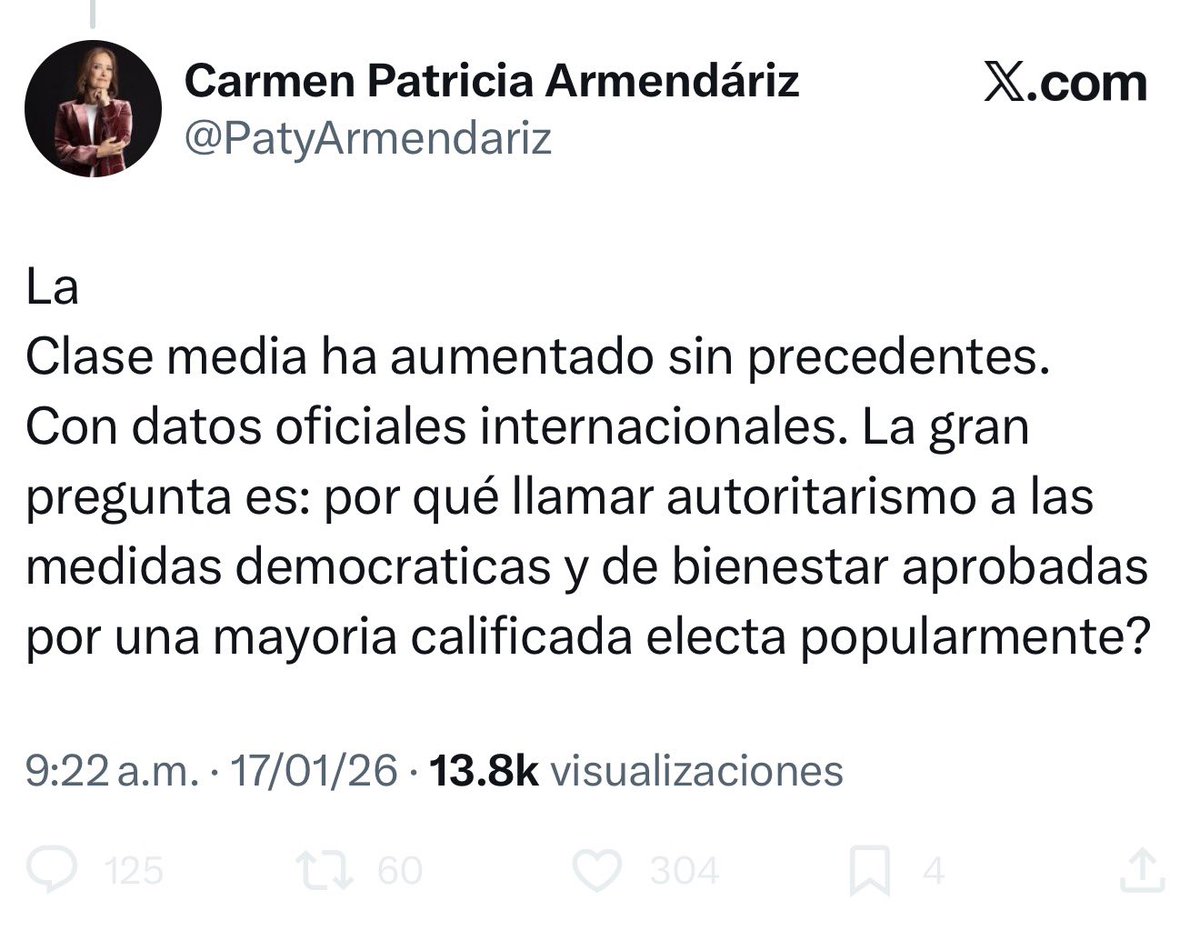 jorge_kato's tweet image. @PatyArmendariz yo te daré los argumentos que le pides a @RicardoBSalinas respecto a los dos puntos siguientes, que citaste; y que por cierto, sabes perfectamente que te íbamos a destrozar, por eso no permites comentarios en tu post.

- “La clase media ha aumentado sin…