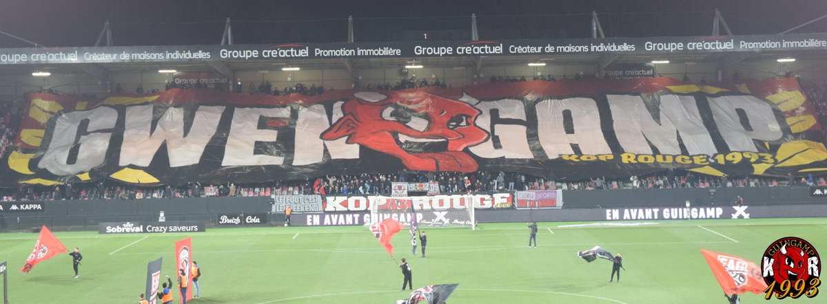 KopRouge93's tweet photo. [Guingamp - Boulogne] 18ème Journée Ligue 2 (03/01/26). https://t.co/XLleobq72k