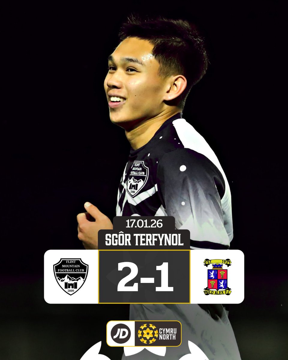Three vital points for <a href="/Flint_Mountain/">Flint Mountain Football Club</a>, as both sides finish the contest with 10 men 👊

#JDCymruNorth