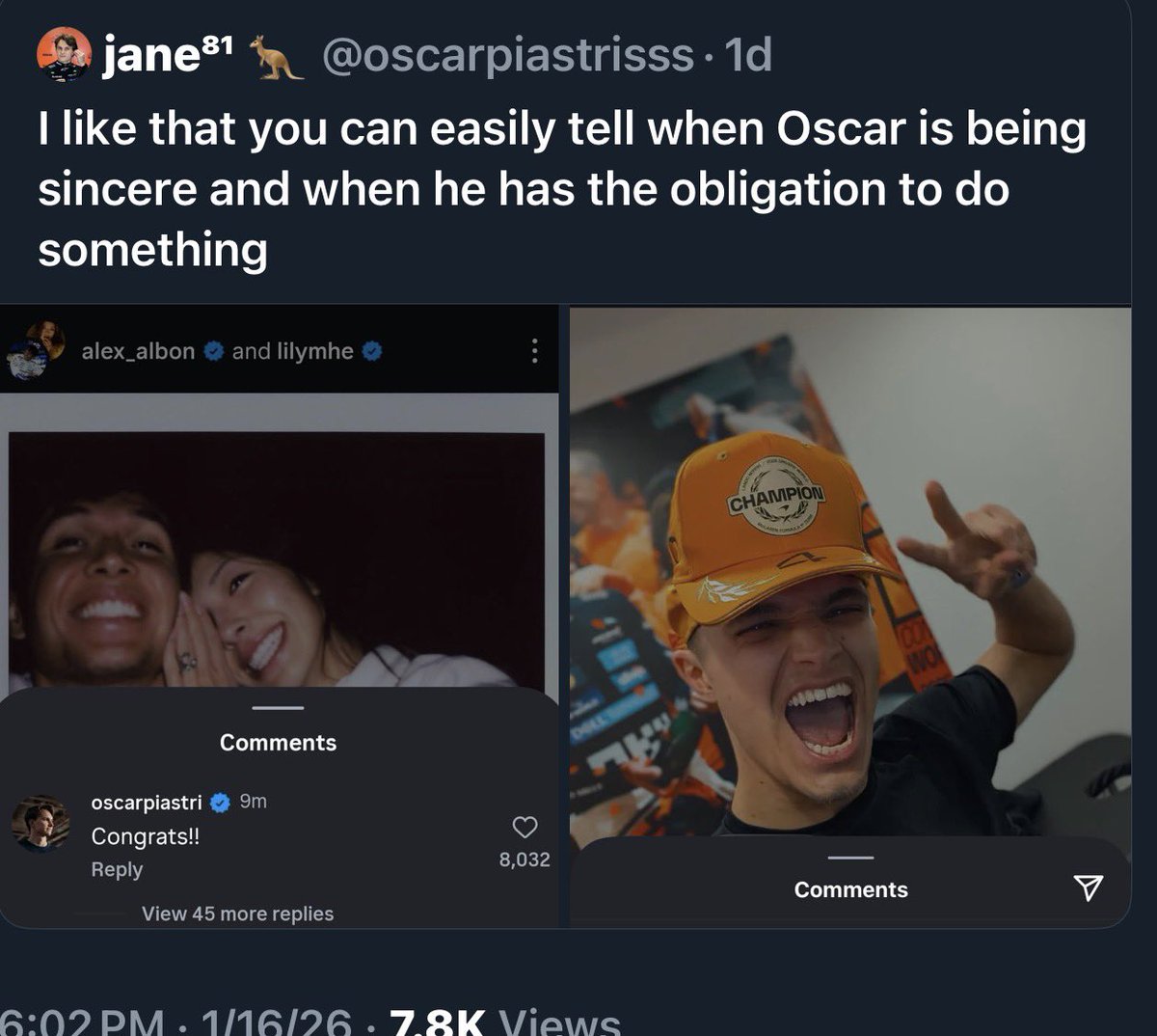 norrisonpole's tweet image. oh brother we need cars back on track please they have lost the plot