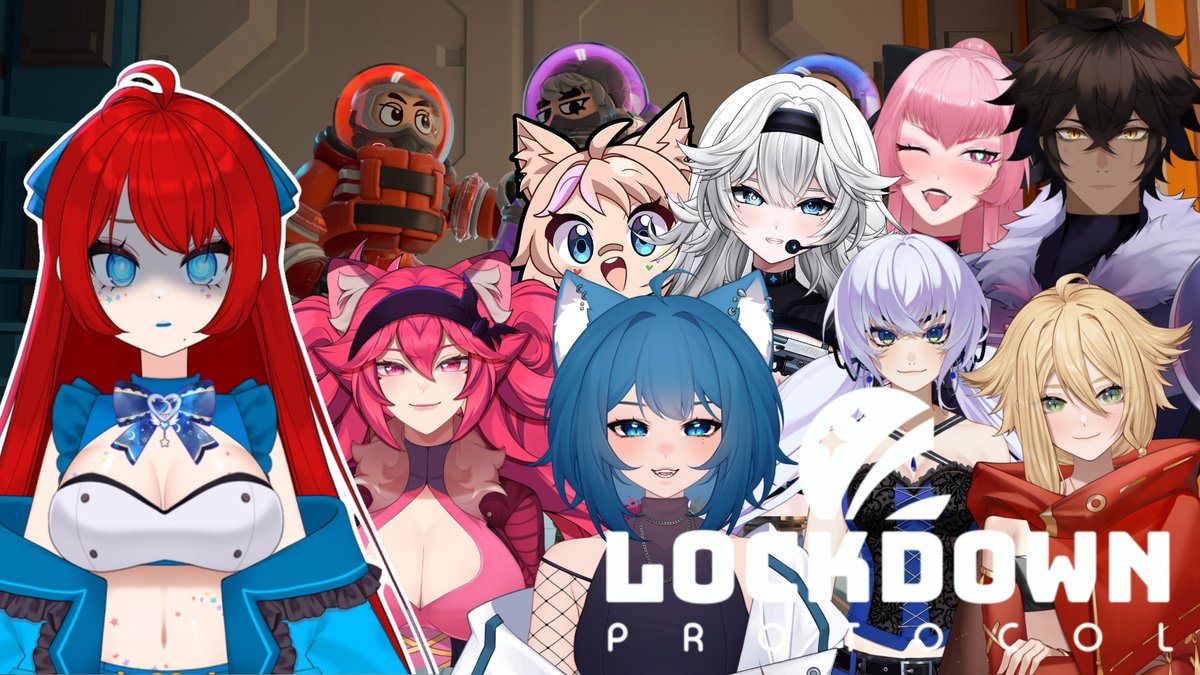 MsShadowLovely's tweet image. Big Lockdown Protocol collab happening today at 4:30 PM CST! 🌠

feat. 
@LunariaAyaren 
@FavoriteVR 
@RIHSURI 
@TsunamiCatVT 
@reisaforte 
@CondesaVR 
@Velkyen 
@BalolabVT 

TTV: MissShadowLovely