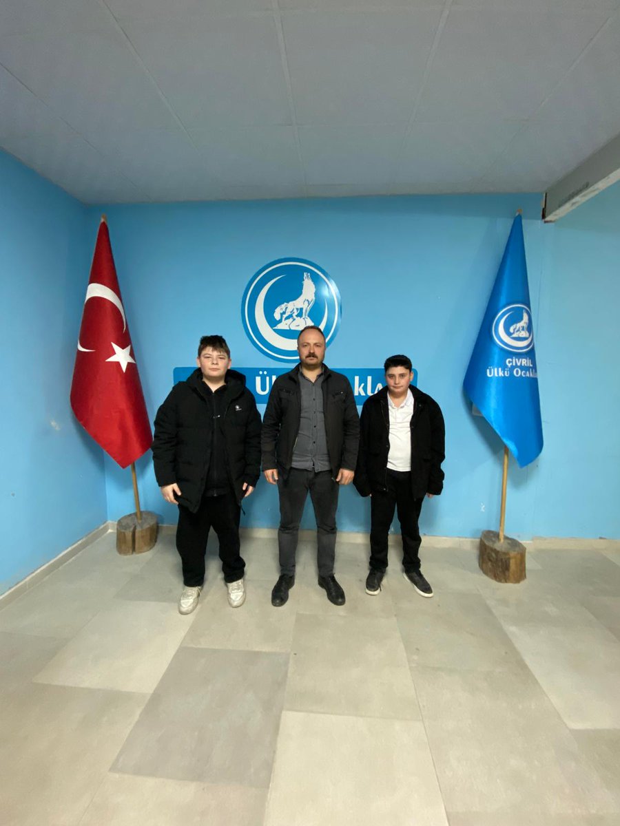 İlköğretim Teşkilatı Başkanlığı görevine Ali Çağrı SÜMEN, yardımcılığı görevine Haşim ARBAK reislerimiz getirilmiştir.
Var Olsun ÜLKÜ OCAKLARI🇹🇷🇹🇷

<a href="/OzgurSOLAK20/">Özgür SOLAK</a> 
<a href="/SuleymanYakisan/">Süleyman Yakışan</a>