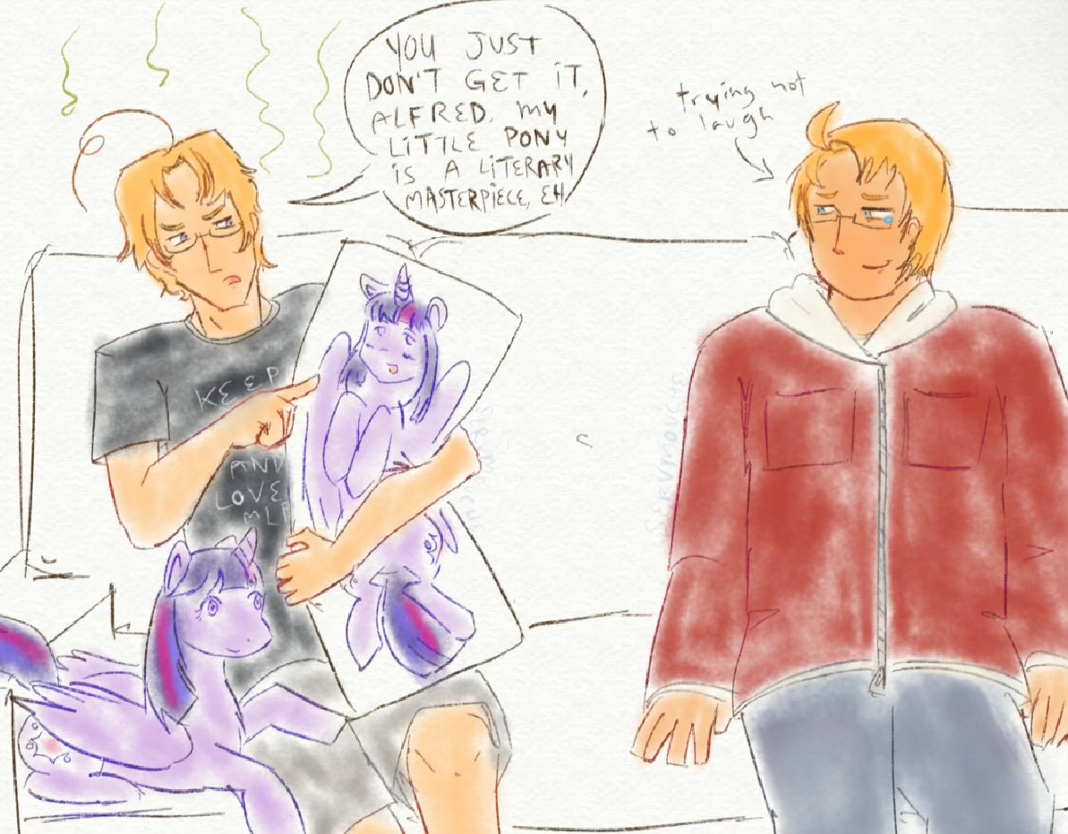 Servmouche's tweet image. spiritually evil hetalia fanart