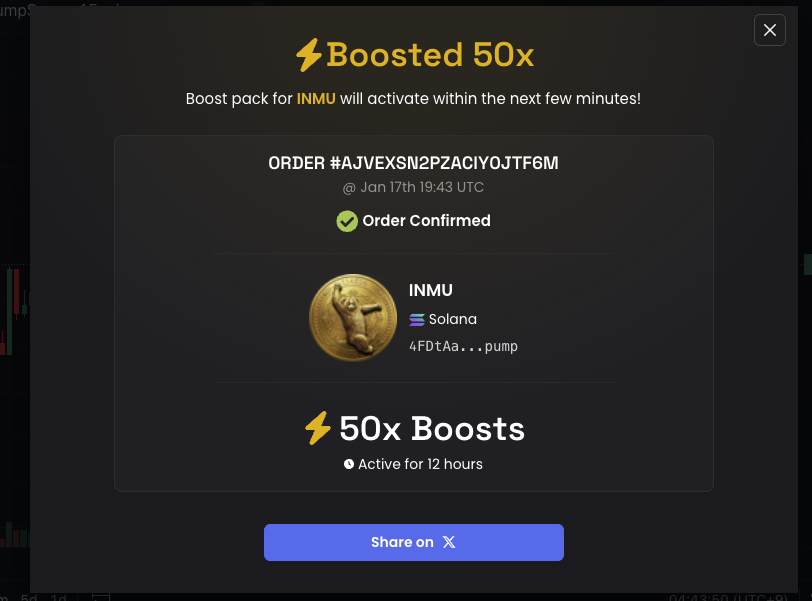 inmucoin's tweet photo. やることは遅いがBOOSTをやると決めてから実行するまでは早いDEV https://t.co/sZ1eiIeypn