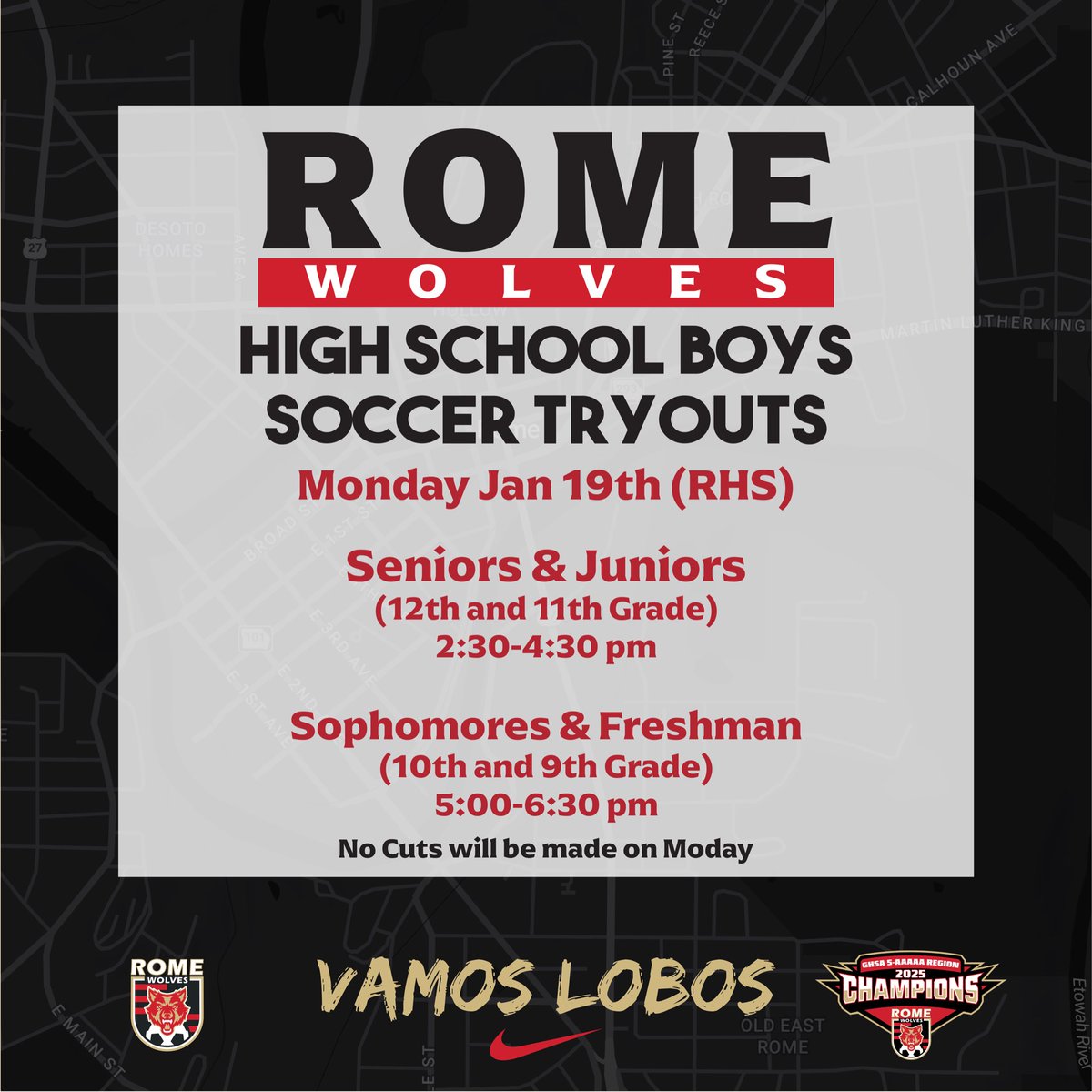 Rome Wolves Soccer tweet media