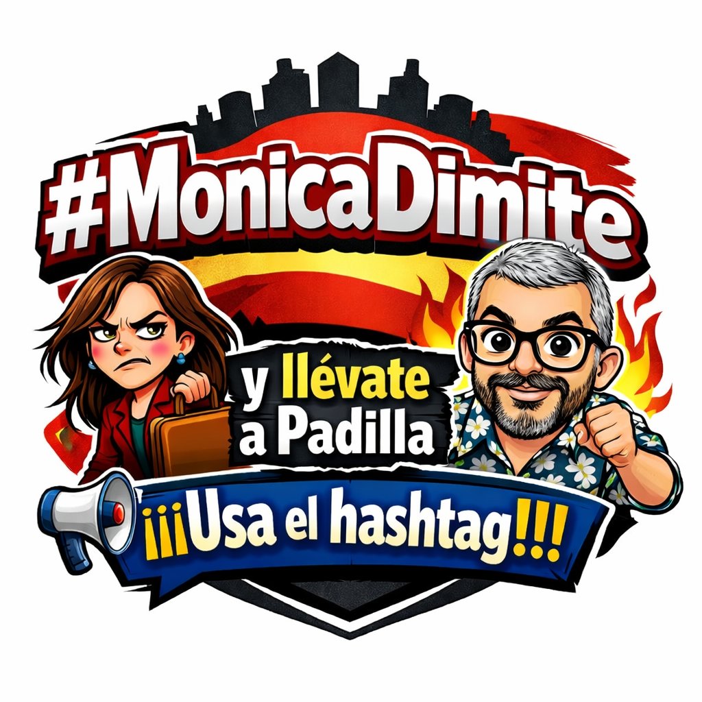 DoctorSITHo's tweet image. Pongo este logo a disposición de todos los que queráis usar el hashtag #MonicaDimite