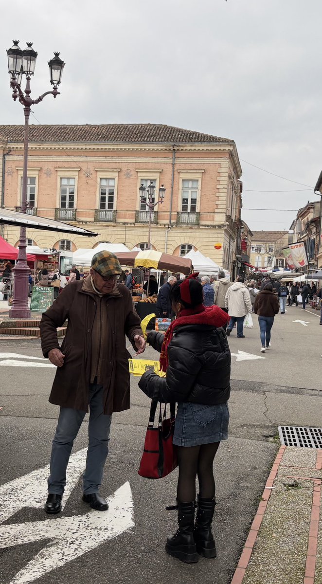 Au marché #municipales2026