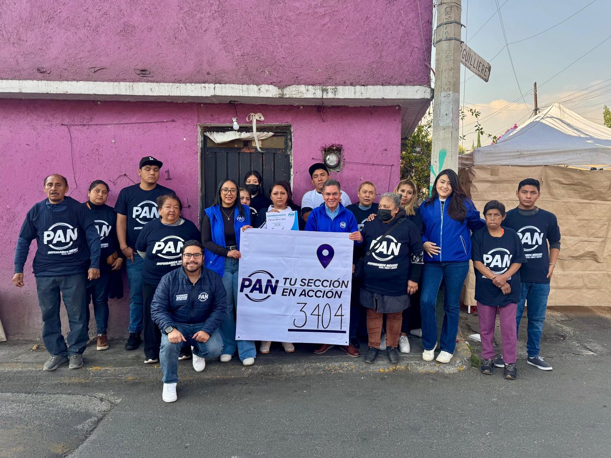 Con paso firme y decidido, seguimos avanzando con la instalación de los Comités Seccionales en Molino de Rosas y Santa María Nonalco. 

#TuSecciónEnAcción 🔵
#ÁlvaroObregón